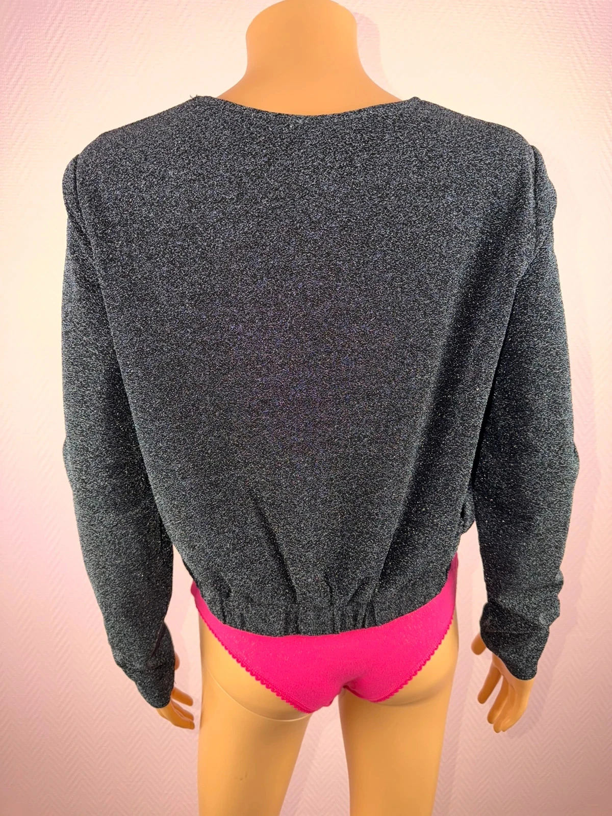 Top feminino brilhante Laure et Max tamanho xl – photo 6